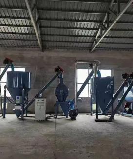 1000-5000kg poultry animal powered mash feed production plant